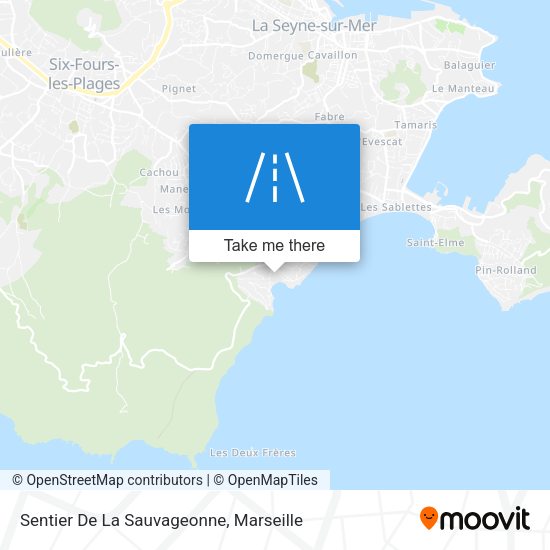 Sentier De La Sauvageonne map