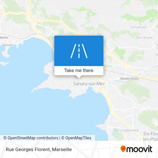 Rue Georges Florent map