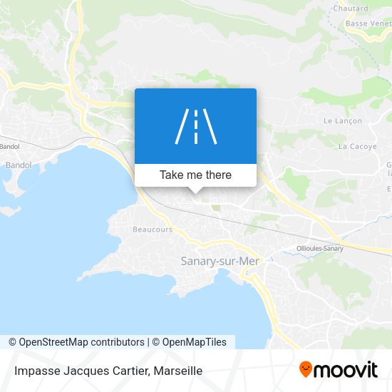 Impasse Jacques Cartier map
