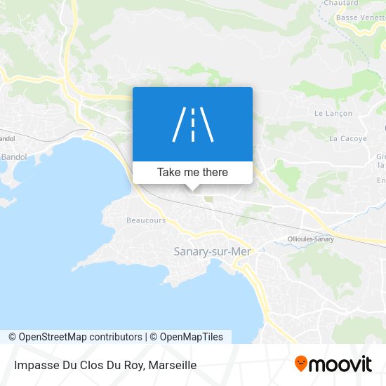 Impasse Du Clos Du Roy map