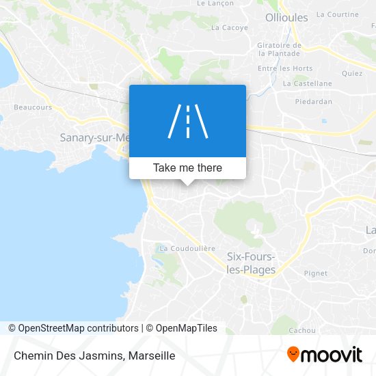 Chemin Des Jasmins map