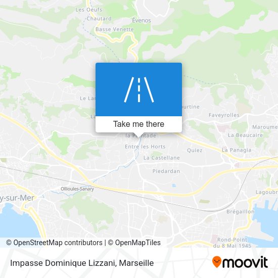 Impasse Dominique Lizzani map
