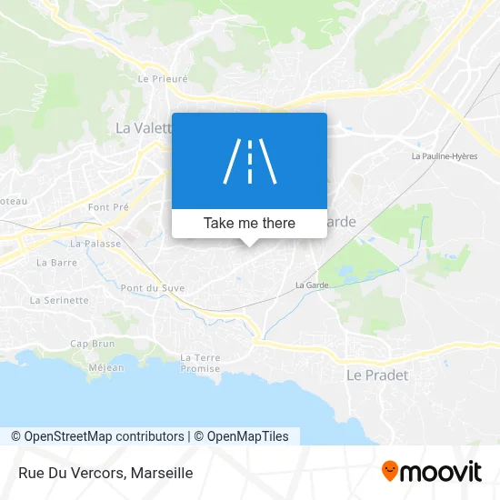 Rue Du Vercors map