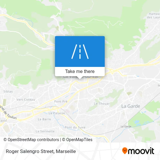 Rue Roger Salengro map