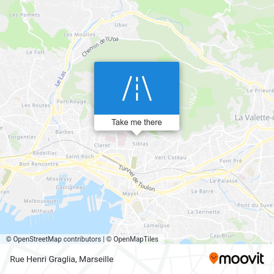 Rue Henri Graglia map