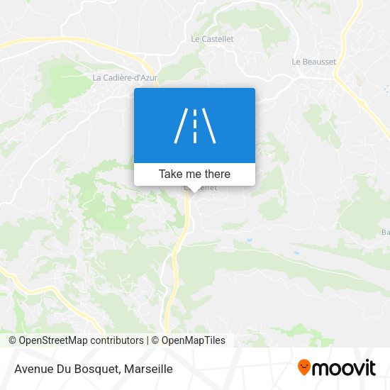 Avenue Du Bosquet map