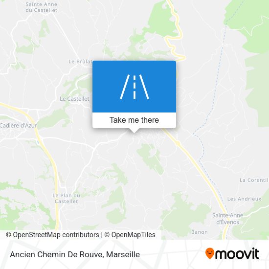 Ancien Chemin De Rouve map