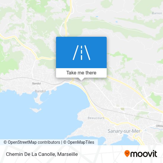 Chemin De La Canolle map