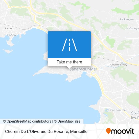 Chemin De L'Oliveraie Du Rosaire map