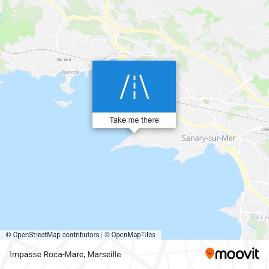 Impasse Roca-Mare map