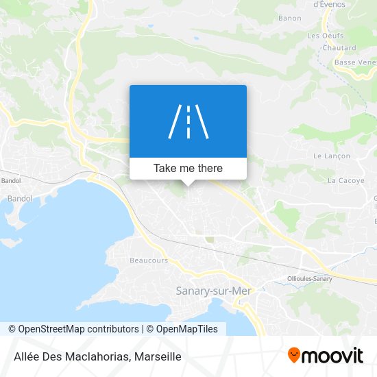 Allée Des Maclahorias map