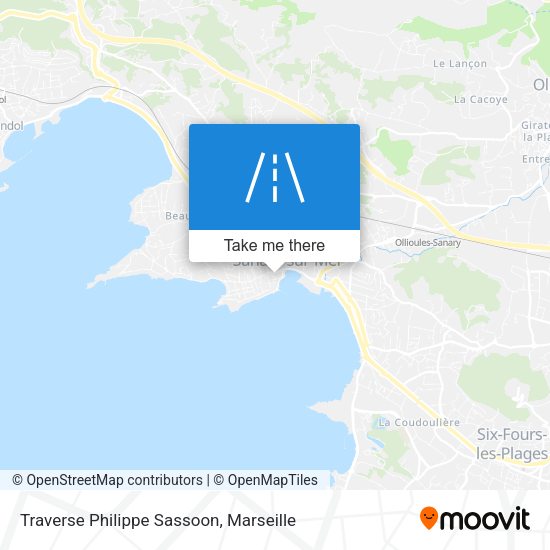 Traverse Philippe Sassoon map