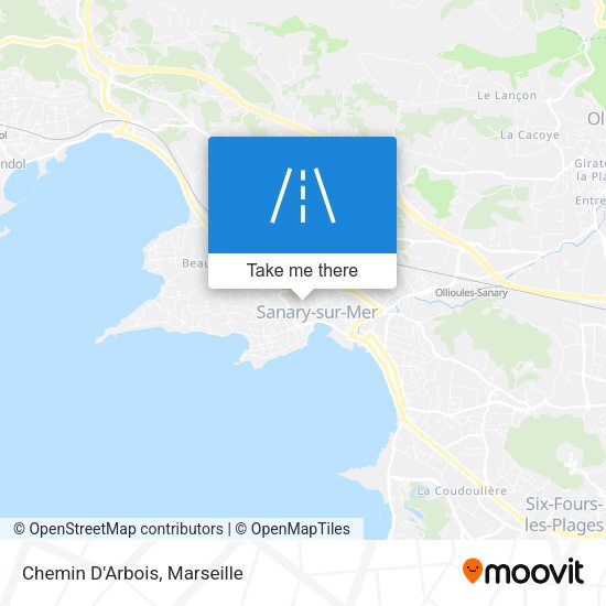 Chemin D'Arbois map
