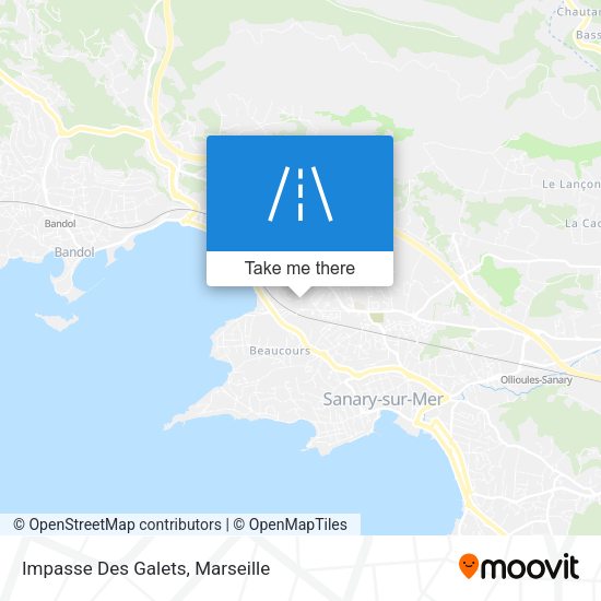 Impasse Des Galets map