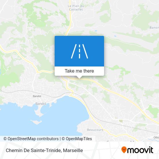 Chemin De Sainte-Trinide map