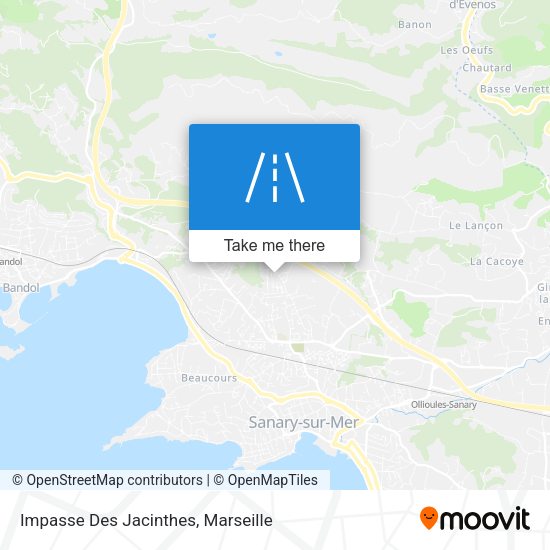 Impasse Des Jacinthes map