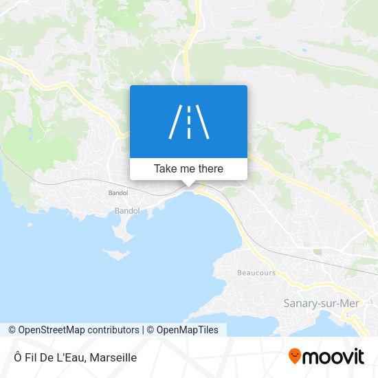 Ô Fil De L'Eau map