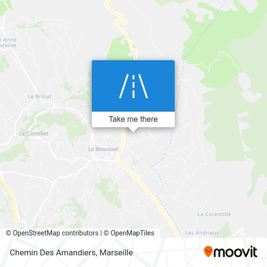 Chemin Des Amandiers map