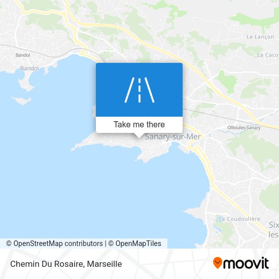 Chemin Du Rosaire map