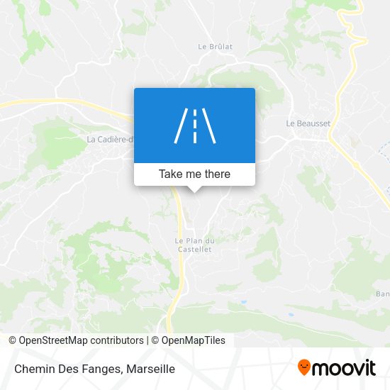 Chemin Des Fanges map