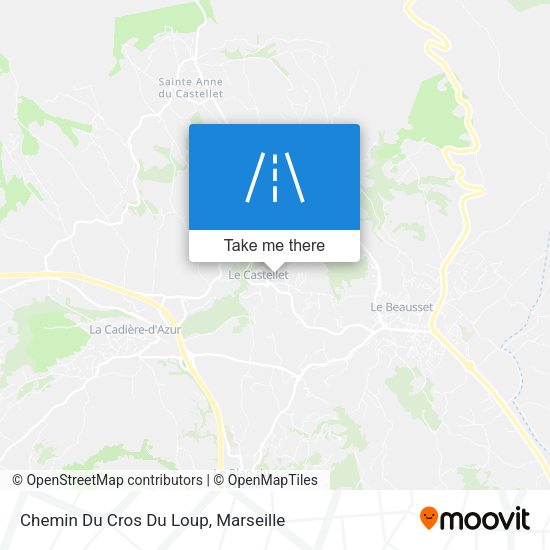 Chemin Du Cros Du Loup map