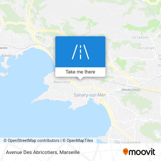 Avenue Des Abricotiers map