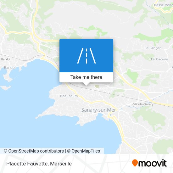 Placette Fauvette map
