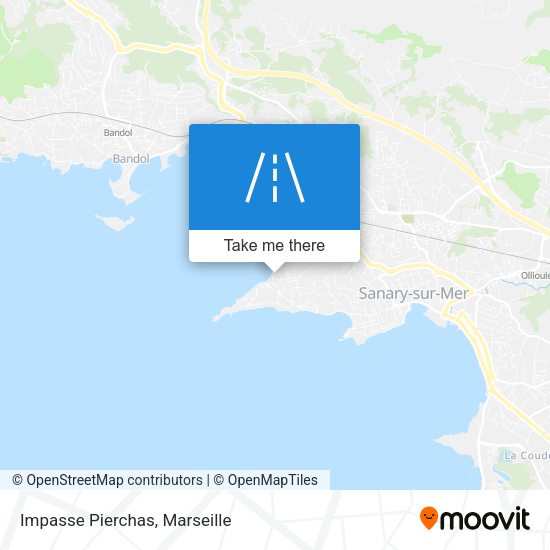 Impasse Pierchas map