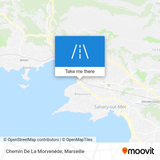Chemin De La Morvenède map