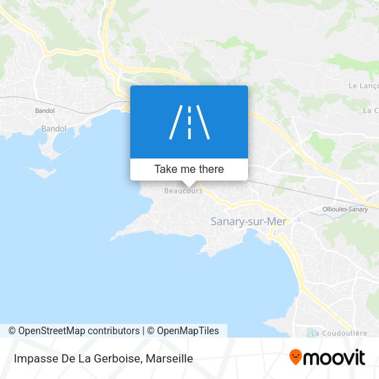 Impasse De La Gerboise map