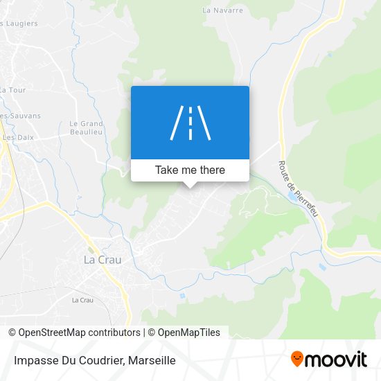 Impasse Du Coudrier map
