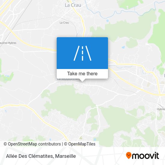 Allée Des Clématites map