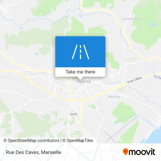 Rue Des Caves map