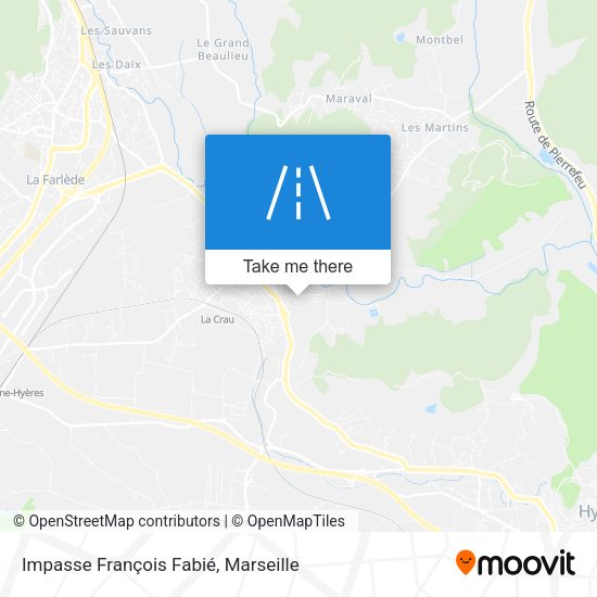Impasse François Fabié map