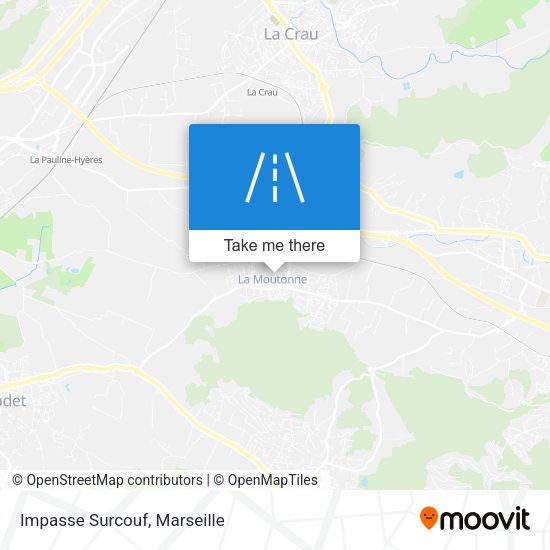 Impasse Surcouf map