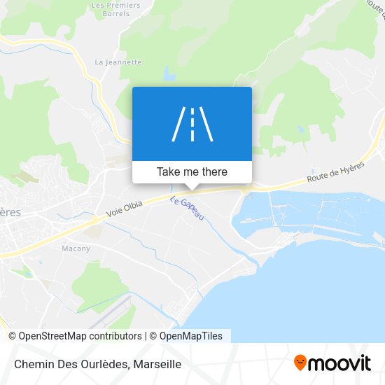 Chemin Des Ourlèdes map