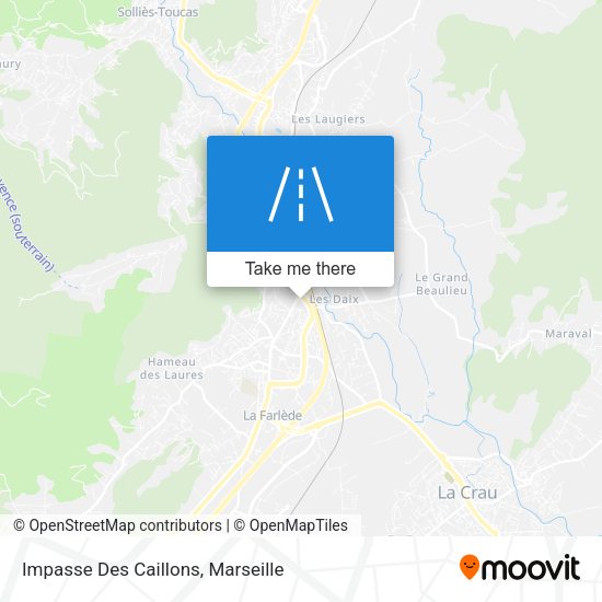 Impasse Des Caillons map