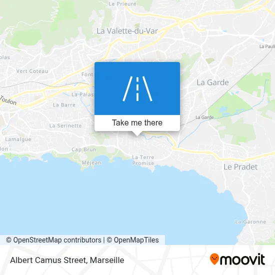 Rue Albert Camus map