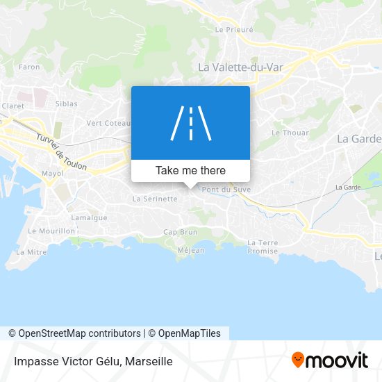 Impasse Victor Gélu map
