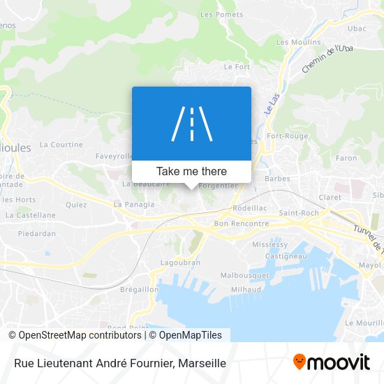 Rue Lieutenant André Fournier map