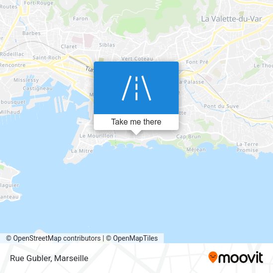 Rue Gubler map