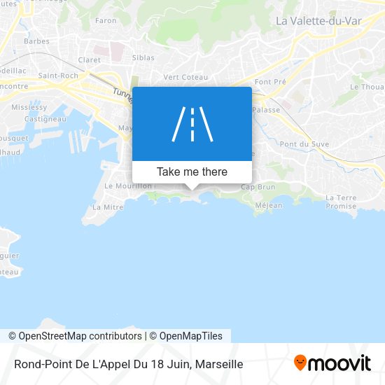 Rond-Point De L'Appel Du 18 Juin map