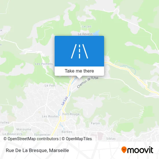 Rue De La Bresque map