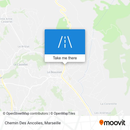 Chemin Des Ancolies map