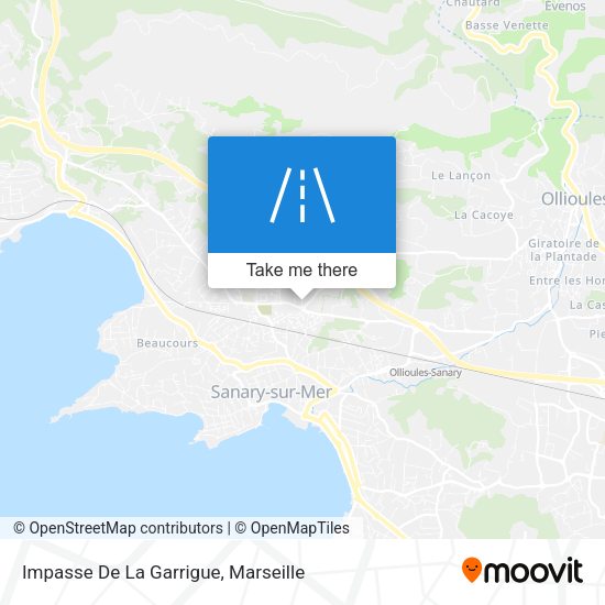Impasse De La Garrigue map