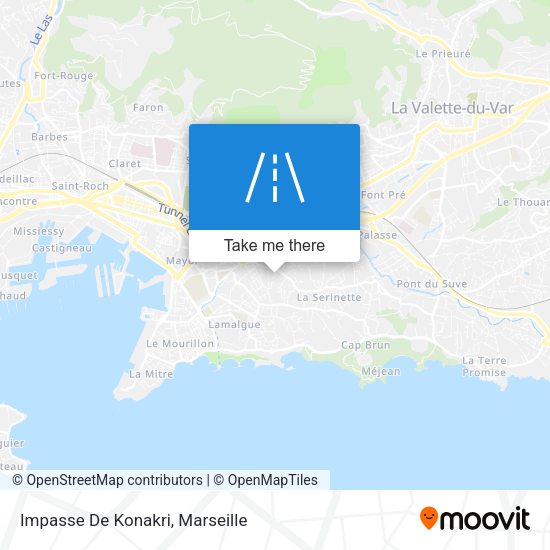 Impasse De Konakri map