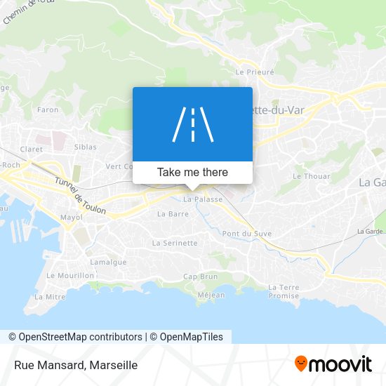 Rue Mansard map