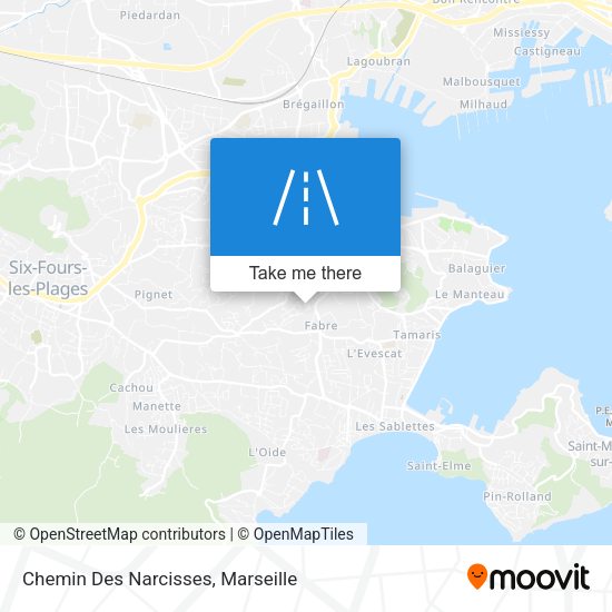 Chemin Des Narcisses map