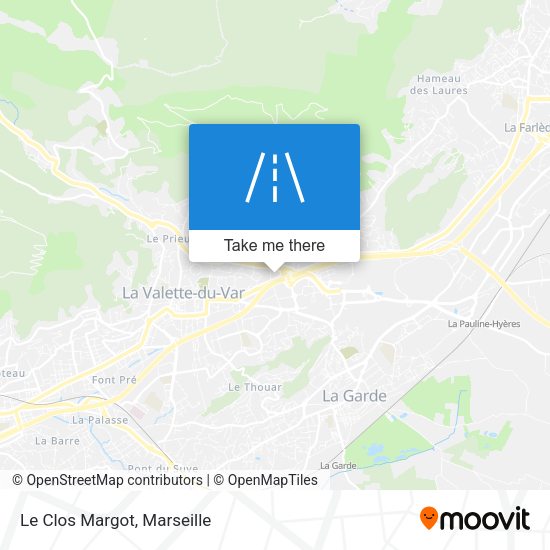 Le Clos Margot map