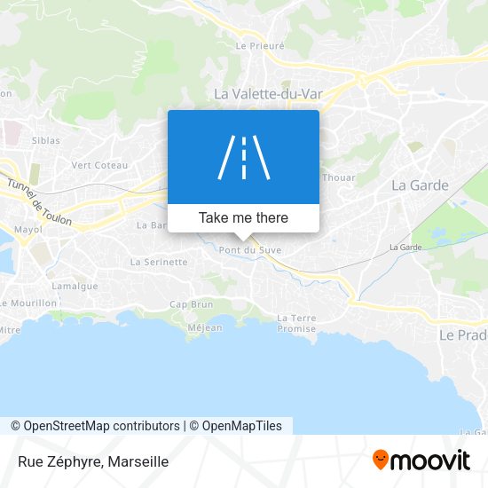 Rue Zéphyre map